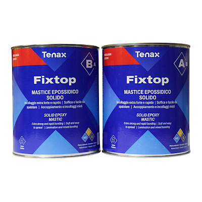 Клей эпоксидный TENAX FixTop (бежевый густой) 1+1 Л